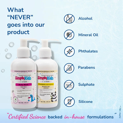 Kids Deep Cleansing Combo | Cleanses & Protects | 4-12 years