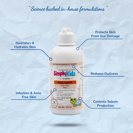 Kids Body Lotion | Deep Hydration & Nourishment | 4-12 Years