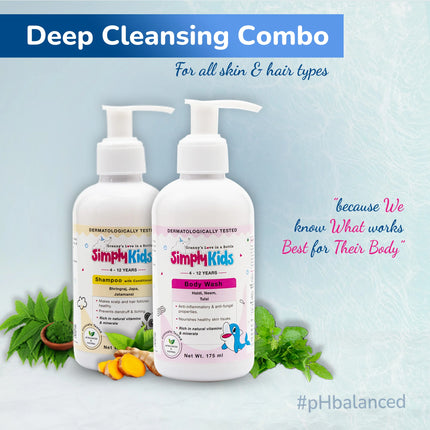 Kids Deep Cleansing Combo | Cleanses & Protects | 4-12 years