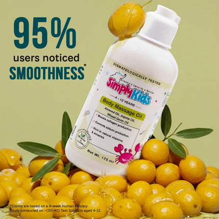 SimplyKids Nourishing Body Massage Oil (Muscle Relief & Deep Hydration)