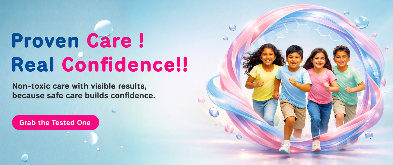 Proven care Real confidence banner