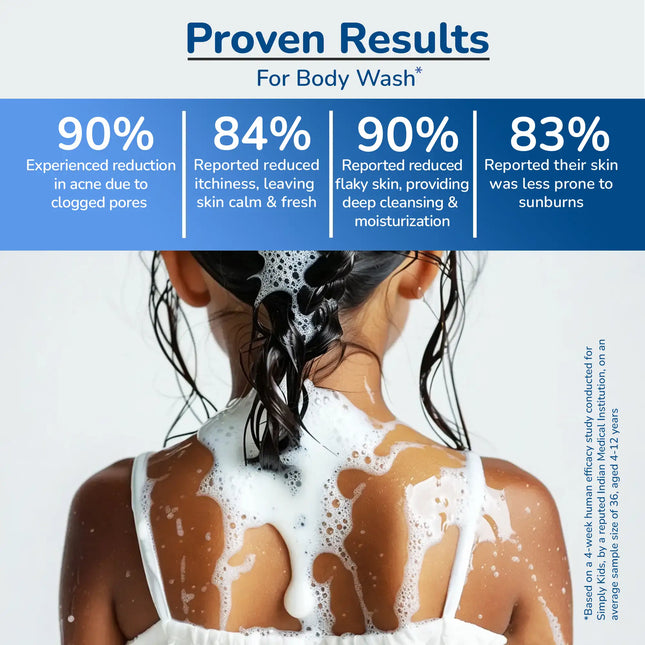 Kids Body Wash | Efficacy Proven, Chemicals free | 4-12 Years