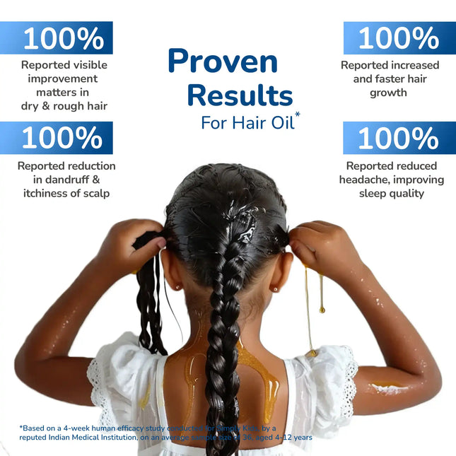 Kids Hair Oil | Strengthens, Hydrates & Protects | 4-12 Years